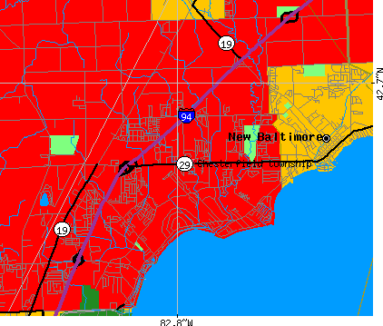 Chesterfield township, Macomb County, Michigan (MI) Detailed Profile