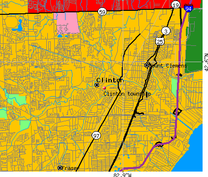 Clinton township, Macomb County, Michigan (MI) Detailed Profile