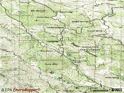 Cobb California Topographical Map