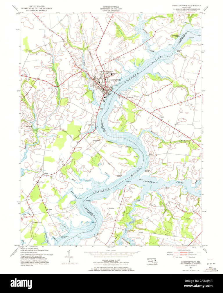 Map Of Chestertown