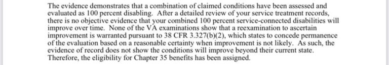 What Does P&T Mean Va