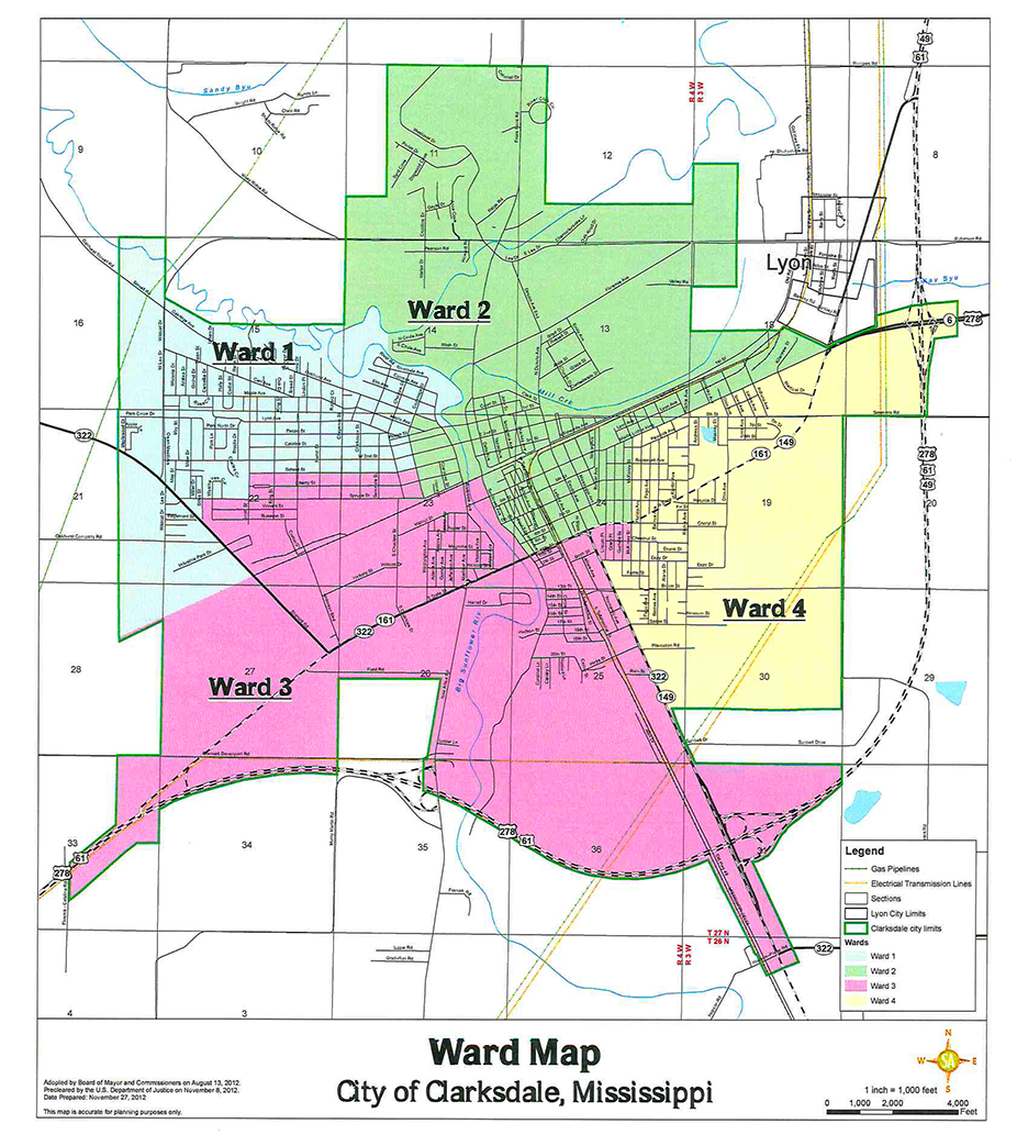Clarksdale Wards - City of Clarksdale | Official Site
