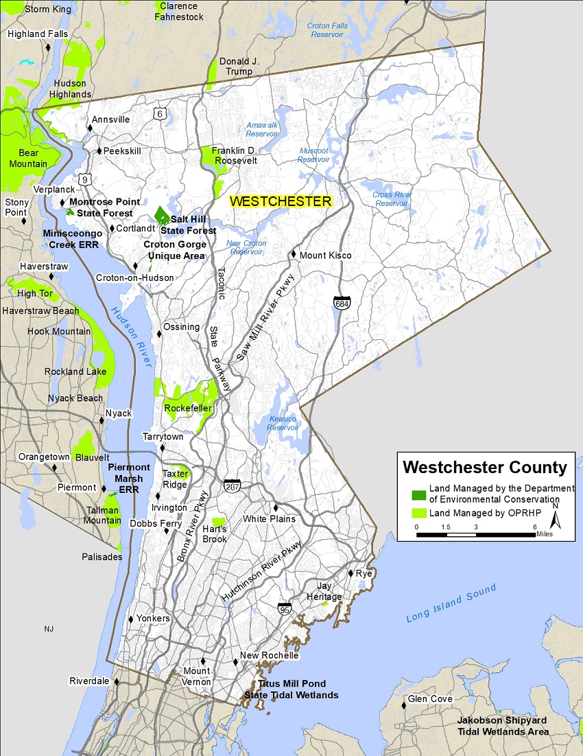 Scenic Chester NY Map