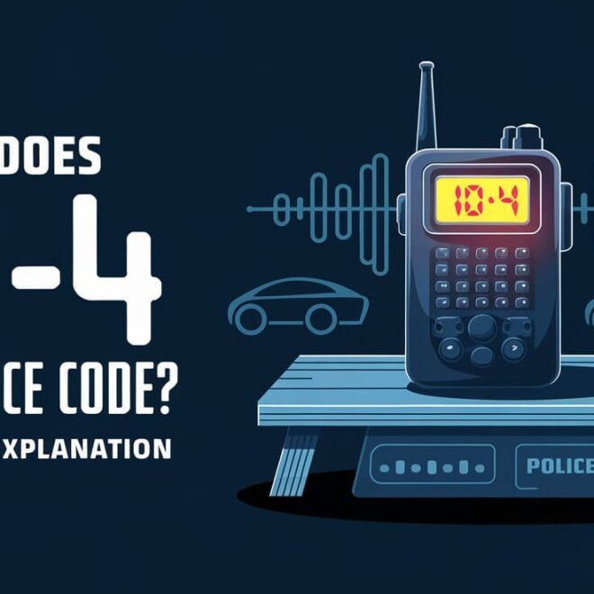 What Does 10 100 Mean In Police Code