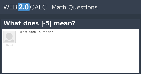 What Does 5.5 Mean