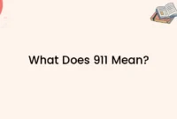 What Does 911 Mean Biblically