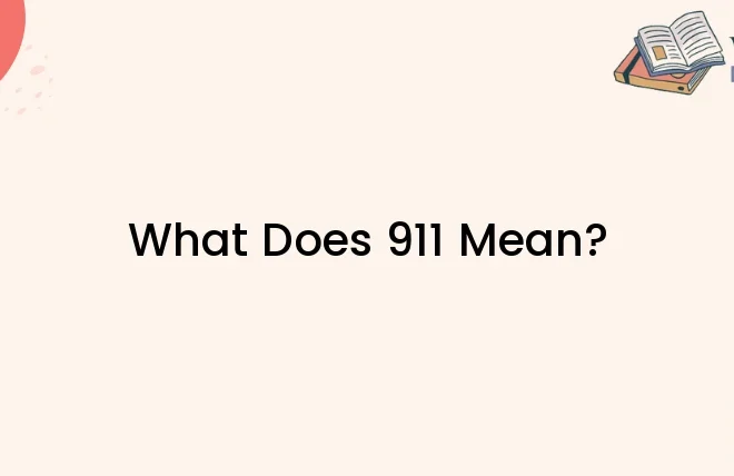 What Does 911 Mean Biblically