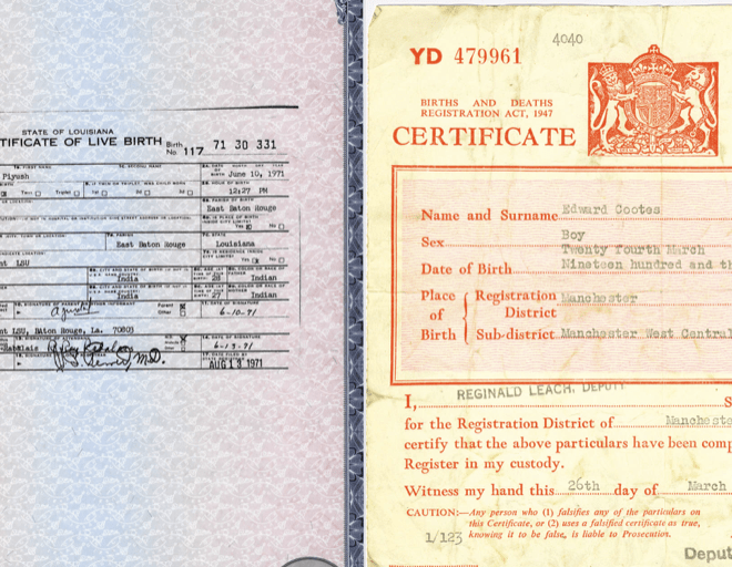 What Does Certified Copy Of Birth Certificate Mean