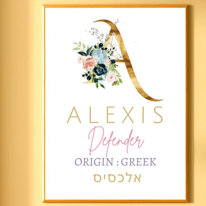 What Does Alexis Mean In The Bible