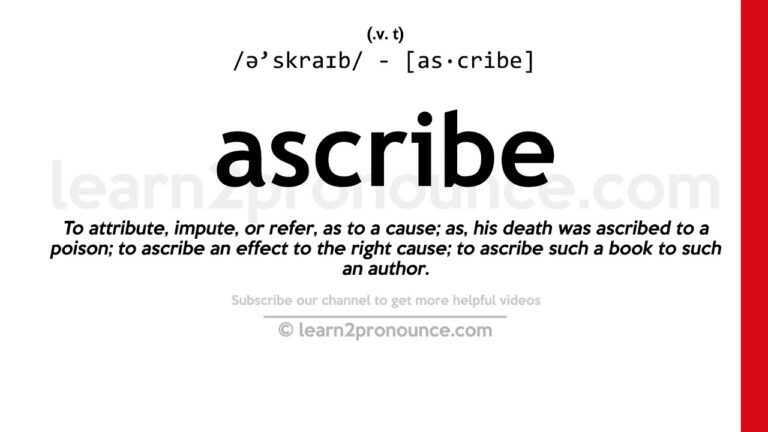What Does Ascribe Mean In The Bible