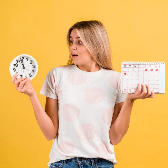 What Does Orange Discharge Mean Before Period