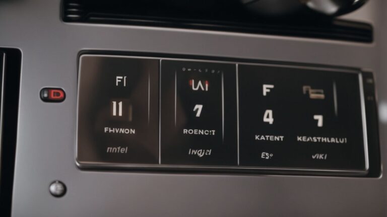 What Does F1 On A Stove Mean