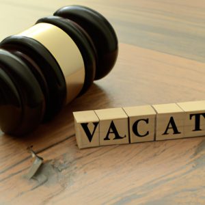 What Does Hearing Vacated Mean