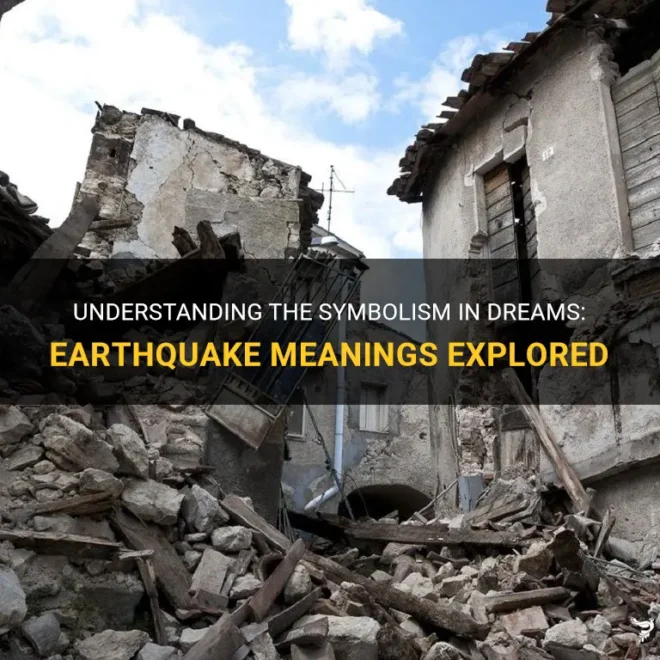 What Does It Mean When You Dream Of Earthquakes