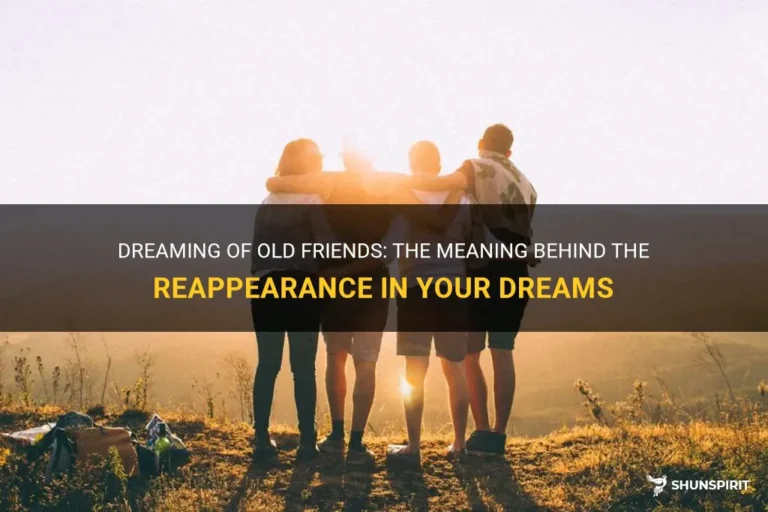 What Does It Mean When You Dream Of Old Friends