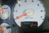 What Does Lamp Out Mean