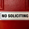 What Does No Soliciting Mean In A Neighborhood
