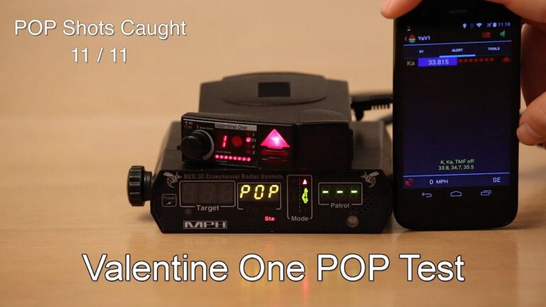 What Does Pop Mean On A Radar Detector