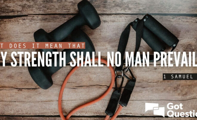 What Does Prevail Mean In The Bible