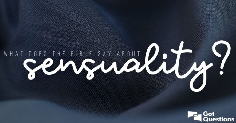 What Does Sensual Mean In The Bible
