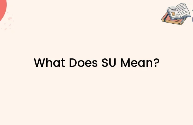 What Does Su In Betting Mean