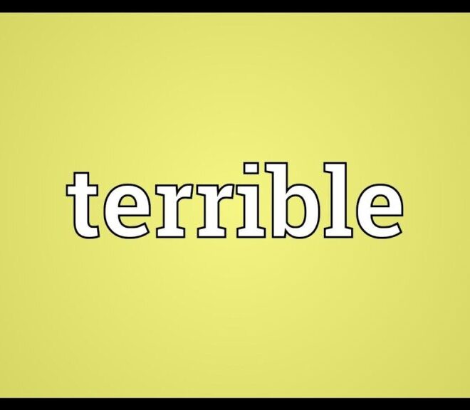 What Does Terrible Mean In The Bible