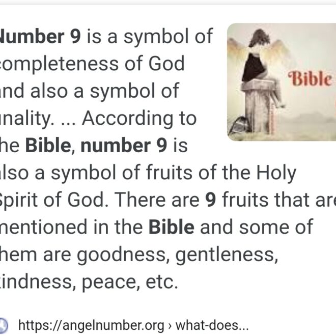 What Does 9 Mean In Bible