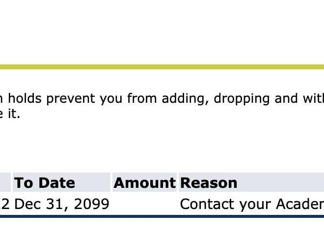 What Does Federal Hold Mean