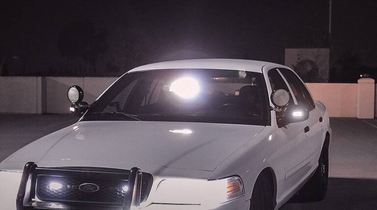 What Does It Mean When A Cop Flashes White Lights