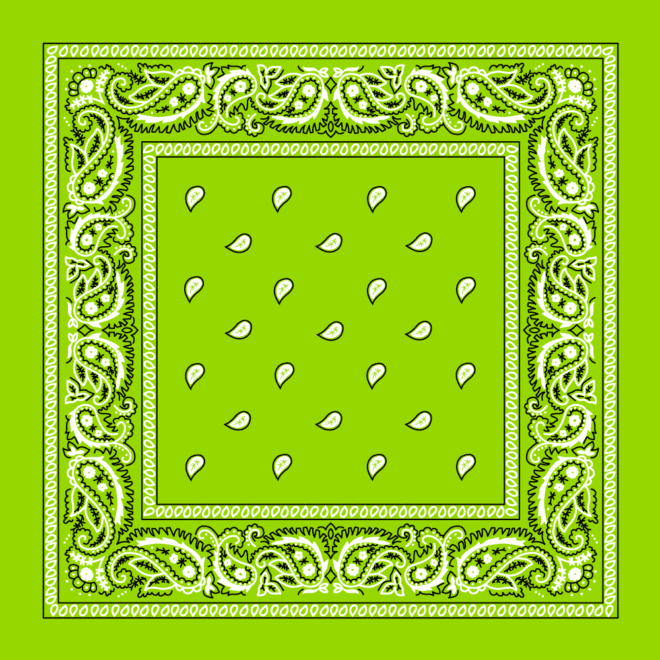 What Does The Green Bandana Mean