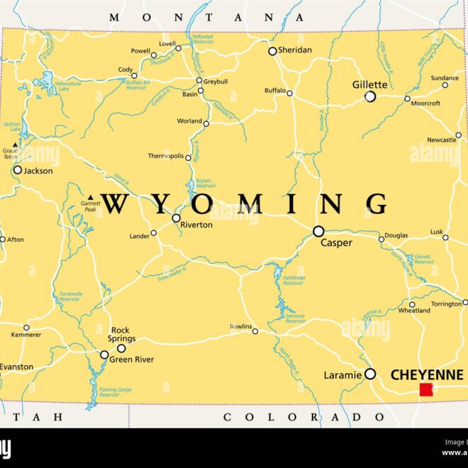 Map Of Cheyenne
