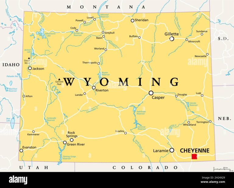 Map Of Cheyenne