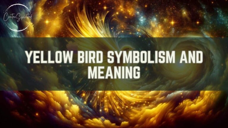 What Do Yellow Birds Mean
