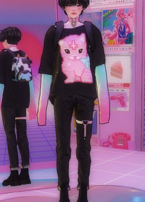 Creating a Femboy Character in The Sims 4: Mods and CC Guide