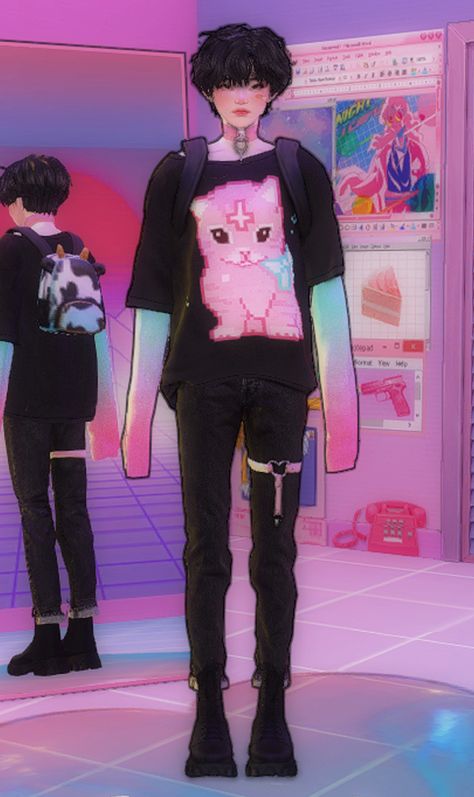 Creating a Femboy Character in The Sims 4: Mods and CC Guide