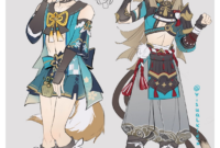 Femboy Characters in Genshin Impact Fan Art and Cosplay