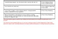 What Do I Need to Get a Texas Identification Card? Application Checklist