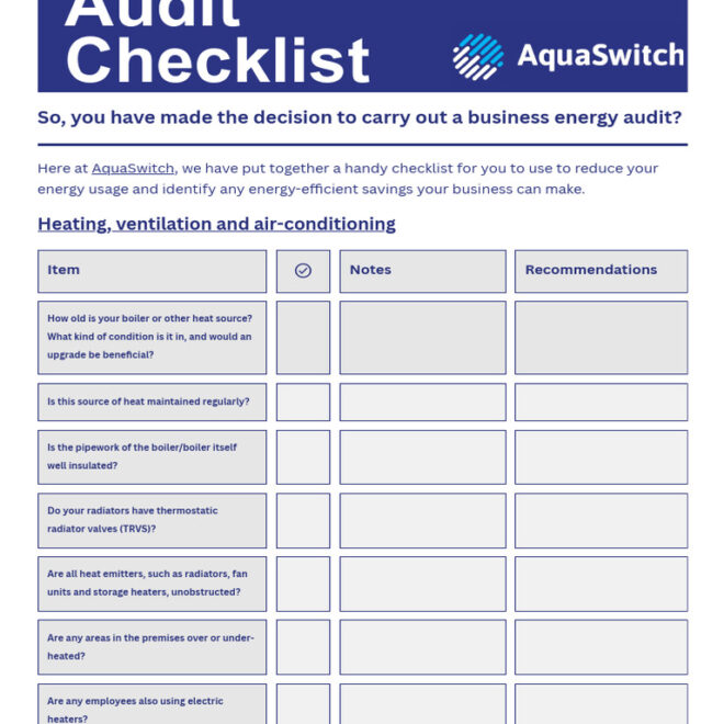 Energy Audit Checklist for Commercial Buildings: Step-by-Step Guide