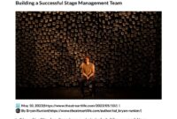 What Do Stage Managers Do? Behind-the-Scenes Theatre Leadership