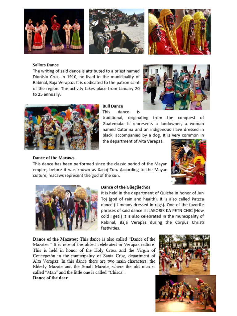 What Do They Dance in Guatemala? Traditional Dances and Festivals