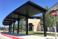 Fire-Code-Compliant Metal Canopy Solutions for Multi-Story Buildings