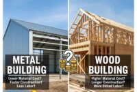 Are Metal Buildings Cheaper Than Wood? Cost and Durability Compared