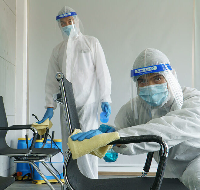 Surface Disinfection for Secure Government Buildings: Protocols and Products