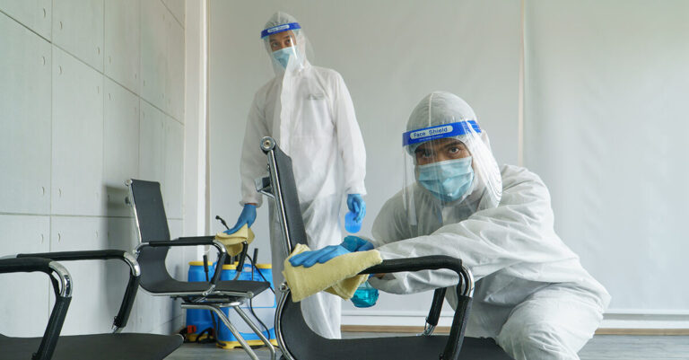 Surface Disinfection for Secure Government Buildings: Protocols and Products