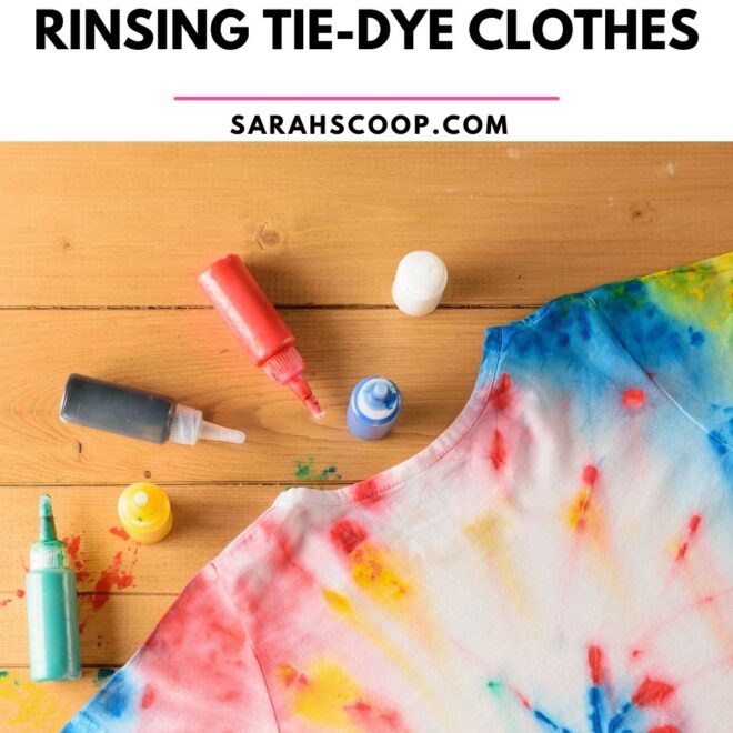 What Do I Do After I Tie-Dye a Shirt? Washing and Color Care Tips