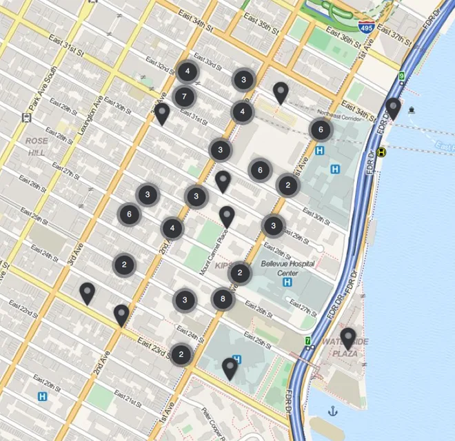 Apartment Buildings in Kips Bay NYC: Prices Layouts and Transit