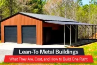Metal Buildings With Lean-To Additions: Extra Space at Lower Cost