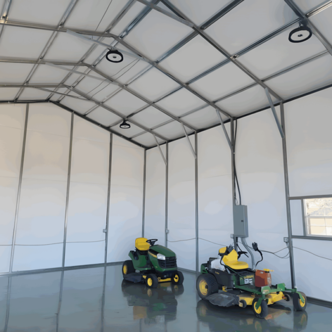 Garage Doors for Metal Buildings: Sizes Insulation and Openers