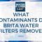 What Do Brita Filters Filter Out? Water Contaminants Explained
