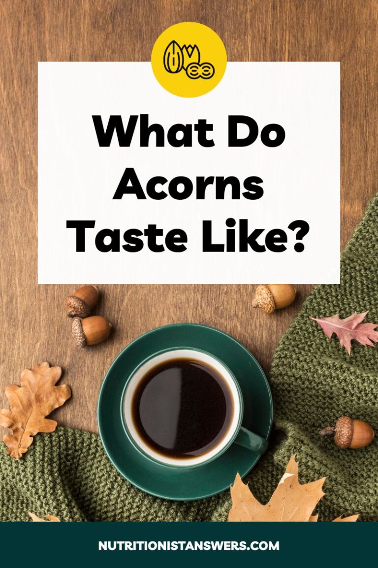 What Do Acorns Taste Like? Flavor Safety and Cooking Tips